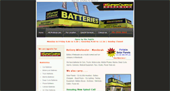Desktop Screenshot of batterywholesaler.com.au